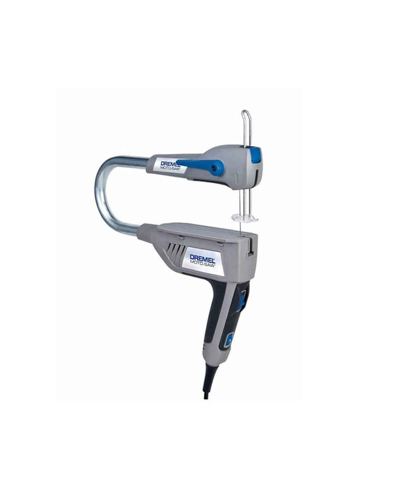 Dremel MS20 Moto-Saw dekupääri sae, kompaktne 2-ühes lauatikksaag (70 W) koos 1 tarvikuga ja 5 saelehega pehmesse puitu, laminaati ja plastikut lõikamiseks – pilt 7