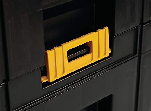 Dewalt T-STAK IV tööriistakast DWST1-70706 (2 sahtliga, eemaldatavad sisemised vaheseinad, sildihoidik, umbes 19 L maht, kandevõime umbes 30 kg, ühilduv T-STAK süsteemiga) – pilt 10