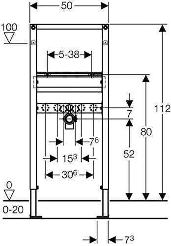 Geberit Duofix esiseinaelement