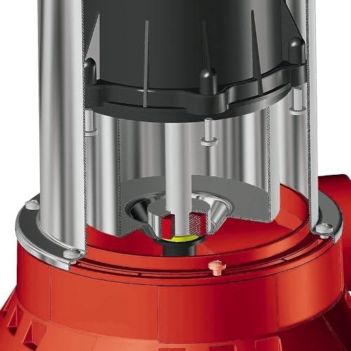 Einhelli mustaveepump GC-DP 1020 N (1000W, Ø20mm osakeste, 18 000L/h voolukiirus, ujuklüliti, kandesang, universaalühendustega) – lisavaade