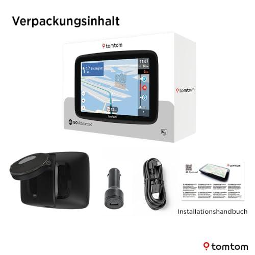 TomTom GO Advanced (6-tolline autonaviraator, liiklusummikute vältimine TomTom Traffic abil, maailmakaartide uuendused, WiFi kaudu värskendused, dünaamiline sõidurajaassistent, integreeritud pööratav kinnitus) – pilt 9