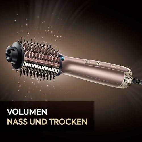 BaByliss Air Power Volume soenguhari – 2-in-1 kuumaõhuhari ja sirgendushari, Anti-Frizz ioontehnoloogia, kauakestev volüüm, professionaalne 1000W föönihari, AS95E – pilt 12
