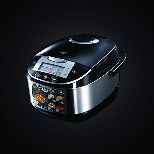 Russell Hobbs Multikeetja [11-ühes: Riisikeetja, Aeglane keetja, Aurutaja, Slow Cooker, Küpsetaja, Jogurtivalmistaja jne.] (5,0 l, digitaalne ekraan, kondensatsioonivastane kaas) 21850-56 – pilt 12
