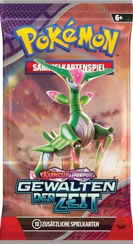 Pokémon-kogumiskaardimäng: Boosterpakendi displeiboks Karmiinpunane & Lilla – Aja Jõud (36 boosterpakki) – detailne vaade