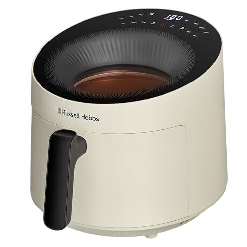Russell Hobbs kuumaõhufritüür 5L [10 programmi | vaatlusaken] AirFryer (õlivaba fritüür, küpsetamine, grillimine, röstimine, kuni 200°C, nõudepesumasinas pestav, kreem) SatisFry Panoramic 27421-56 – pilt 14