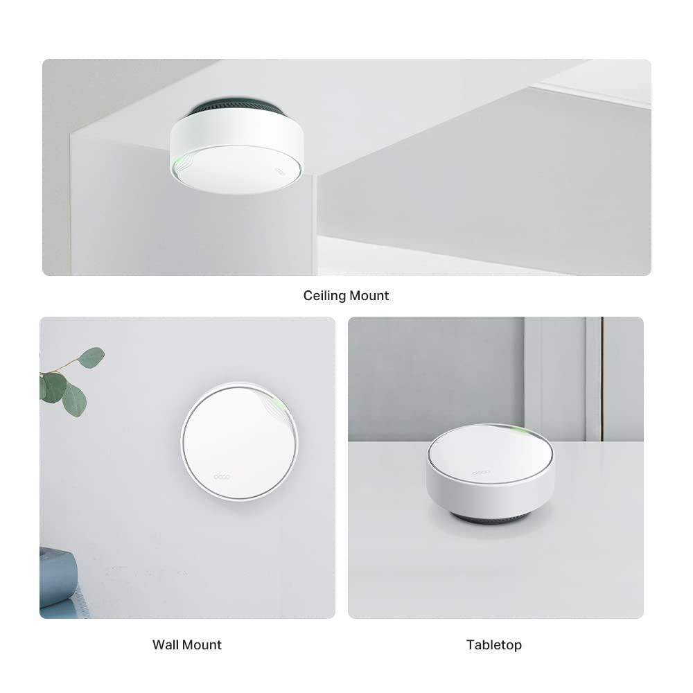 TP-Link Deco X50-PoE Wi-Fi 6 Mesh WLAN Komplekt (1 tk), AX3000 Kaksikribaline Ruuter ja Kordaja (Toetab PoE ja DC toitmist, 2.5G ja 1G port, WPA3, soovitatav 1-2 magamistoaga kodudele) – lisavaade