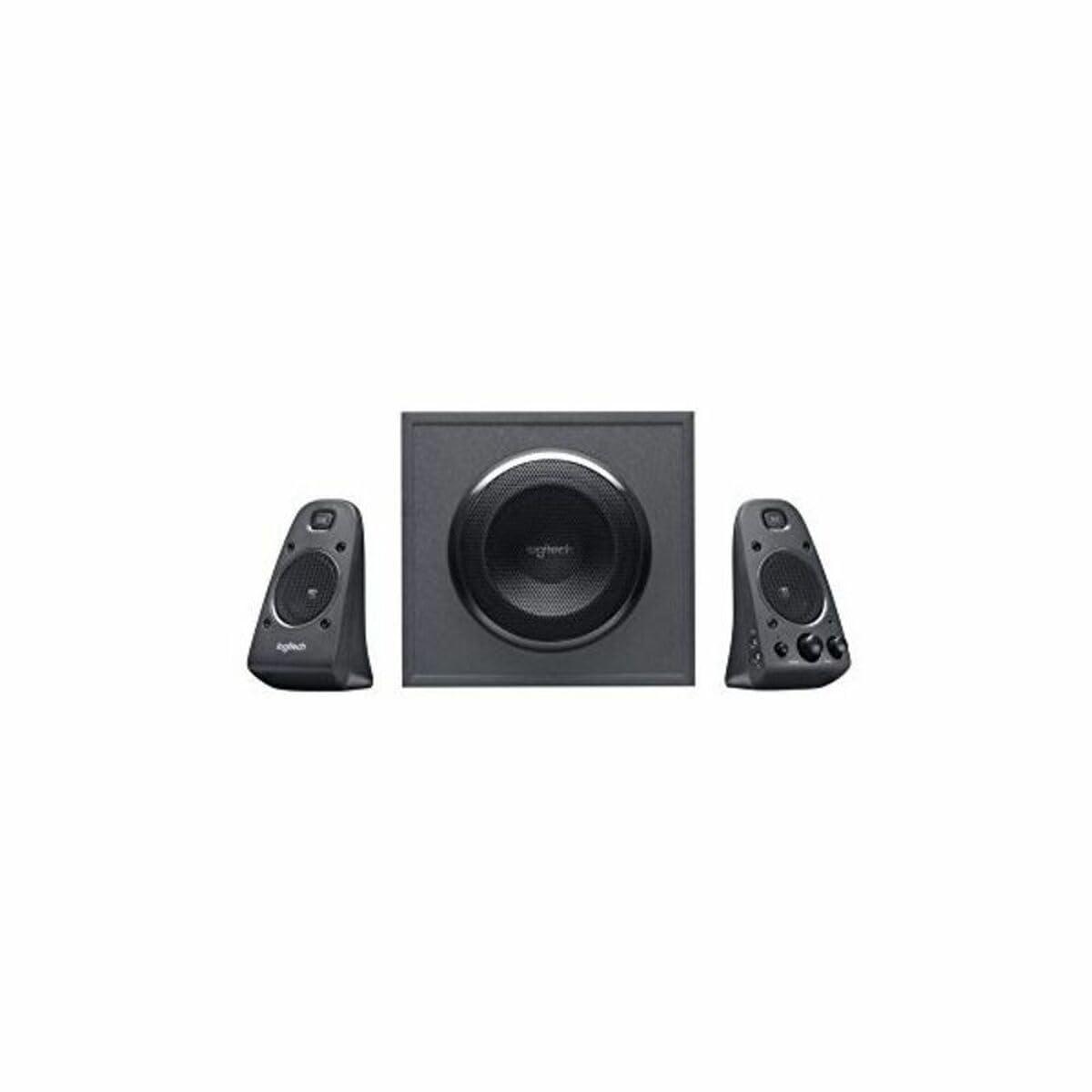 Logitech Z625 2.1 Kõlarisüsteem Subwooferiga, THX-sertifikaat, 400 W tippvõimsus, 3,5 mm sisend, RCA & Optiline Sisend, EL pistik, PC/TV/Tablet/PS4/Xbox/Wii – Must – pilt 6