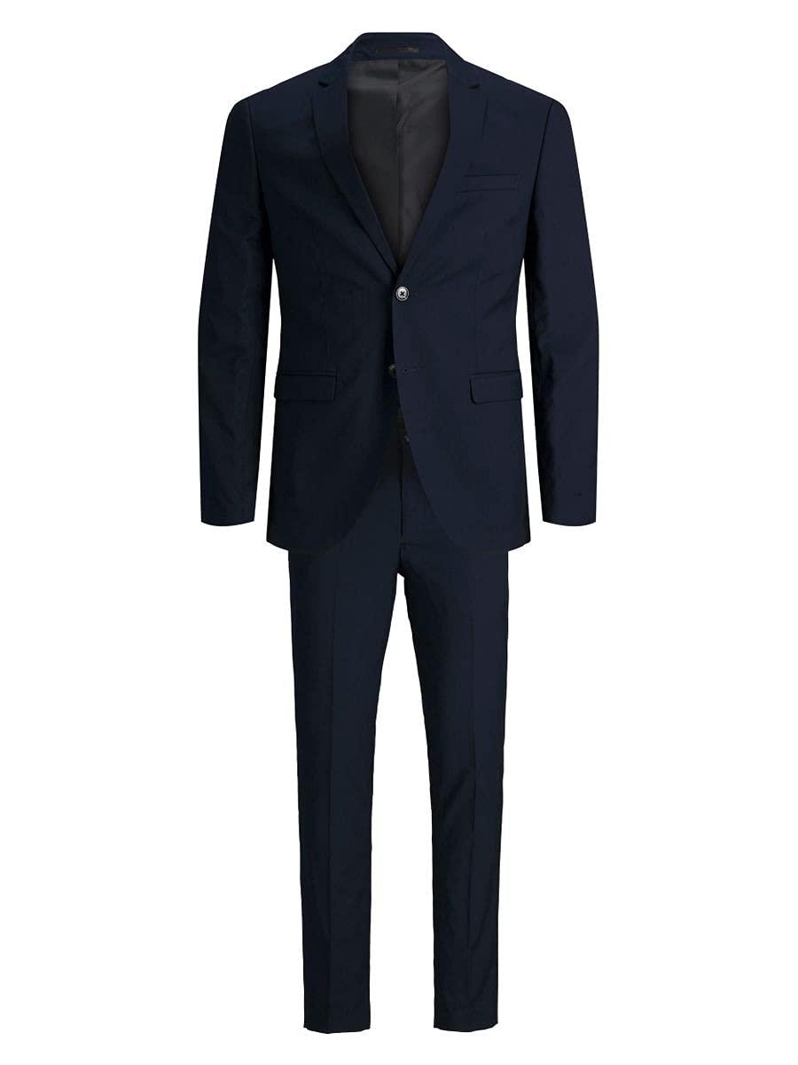 Jack & Jones meeste JPRBLAFRANCO SUIT äriline ülikonna pükste komplekt, must, 56