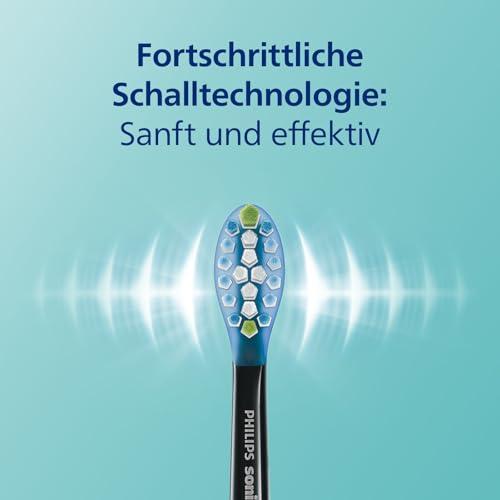 Philips Sonicare DiamondClean 9000 seeria elektriline hambahari – helitehnoloogiaga hambahari, puhtamad hambad ja suuhooldus C3 Premium Plaque Defense harjapeadega, akvamariin (mudel HX9911/89) – pilt 9