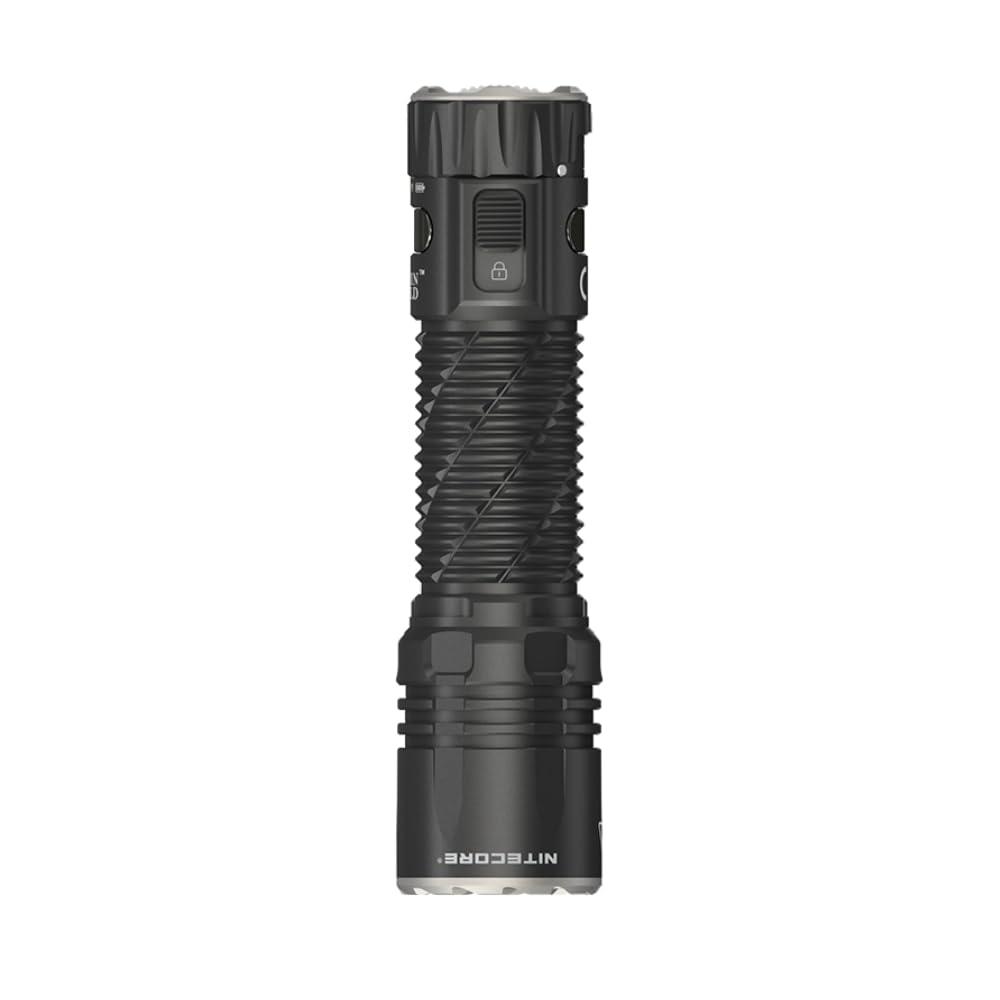 Nitecore EDC35 – 5000 luumenit, USB-C, 6000 mAh aku, 550 m valgusulatus, aku indikaator – detailne vaade