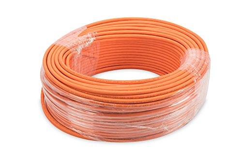 DIGITUS 100 m Cat 7 võrgukaabel – S-FTP (PiMF) Simplex – BauPVO Dca – LSZH halogeenivaba – 1200 MHz vask AWG 23/1 – PoE+ ühilduv – LAN kaabel paigalduskaabel Ethernet kaabel – Oranž – pilt 13