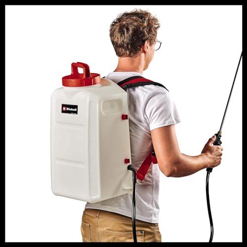 Einhell akutoitega surveprits GE-WS 18/150 Li-Solo Power X-Change (liitiumioon, 15 l mahutiga, mõõteskaalaga, reguleeritava messingist düüsiga, roostevabast terasest pihustuslanstaga, ilma aku ja laadijata) – pilt 9