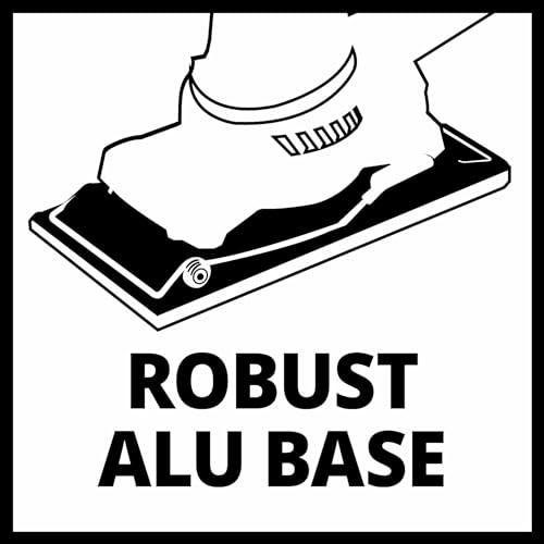 Einhell Schwingschleifer TE-OS 2520 E (250 W, 115×230 mm, kiirusereguleerimine, tolmuimeja adapter, takjakinnitus, lihvpaber P120, kohver) – pilt 11