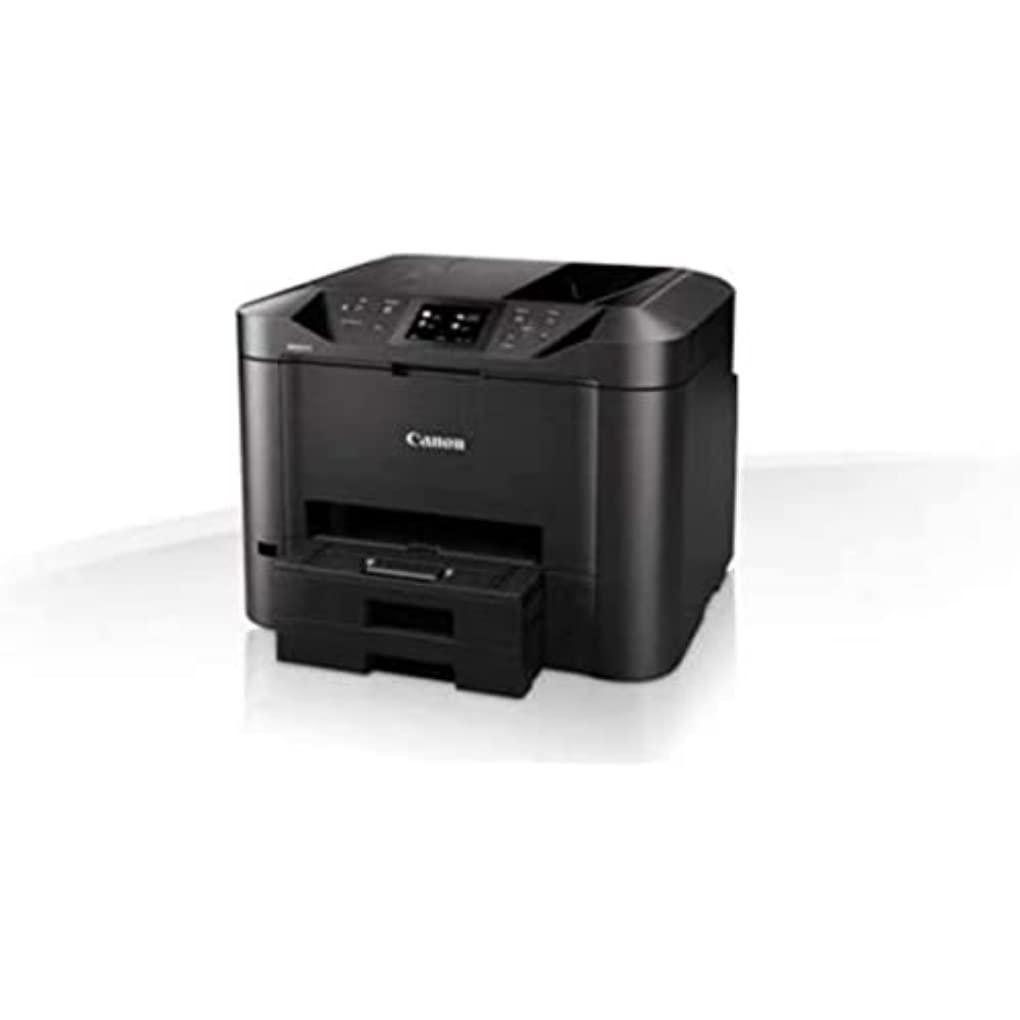 Canon Maxify MB5450 4-in-1 värviline tindiprinter-multifunktsionaal (printimine, kopeerimine, skaneerimine ja faksimine, 4 XL-tinti, kahepoolne printimine, USB, LAN/WLAN, D-ADF) must