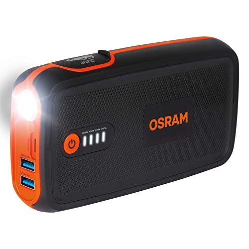 OSRAM BATTERYstart 300, Auto starthoob, Liitiumakuga käivitusabi 1500A 12V mootorrattale ja autole, Powerbank-funktsiooniga kuni 6L bensiin- ja 3L diiselmootoritele, Must – pilt 9