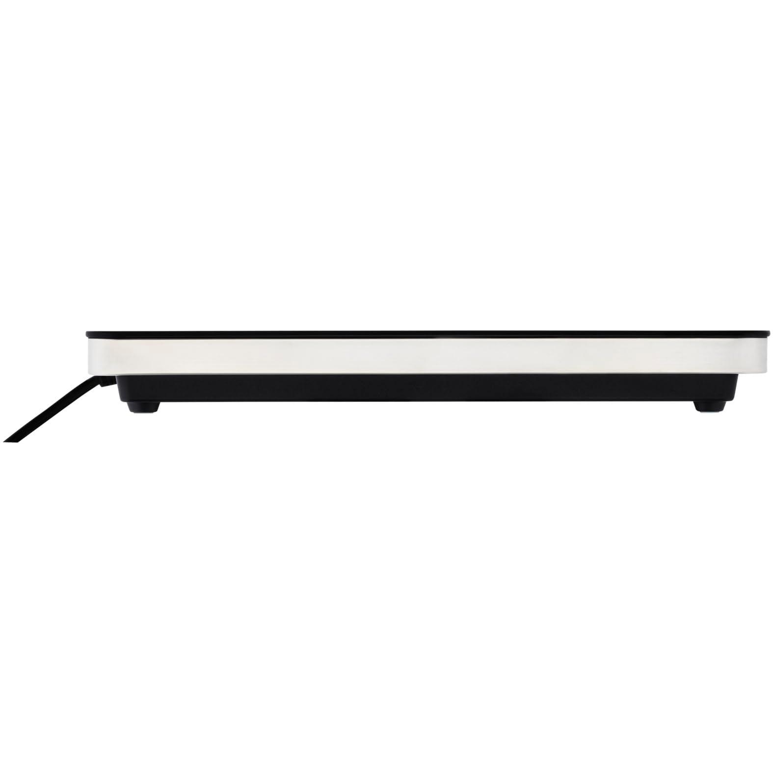 WMF Kult X mobiilne induktsioonpliit, kuni 28 cm, 1 keeduväli, 8 astet, poti tuvastus, puutetundlik ekraan, klaaskeraamika, taimer, 2100 W – pilt 6