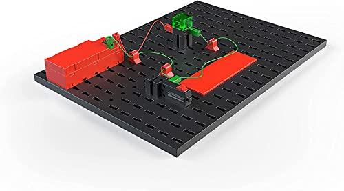fischertechnik 559883 PROFI E-tronic – Elektroonikakomplekt lastele alates 9. eluaastast, eksperimentide komplekt transistorite ja kondensaatoritega, arendab tehnilist arusaama, must – pilt 12