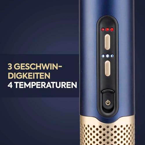BaByliss Air Wand, 3-ühes föön, sirgendaja ja soenguviimistlus, ioontehnoloogia, kiire digitaalne mootor, 3 otsikut, ei kahjusta juukseid, AS6553E – kasutusnäide
