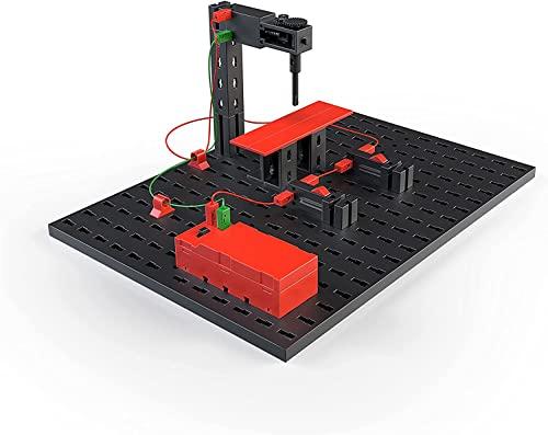 fischertechnik 559883 PROFI E-tronic – Elektroonikakomplekt lastele alates 9. eluaastast, eksperimentide komplekt transistorite ja kondensaatoritega, arendab tehnilist arusaama, must – pilt 14