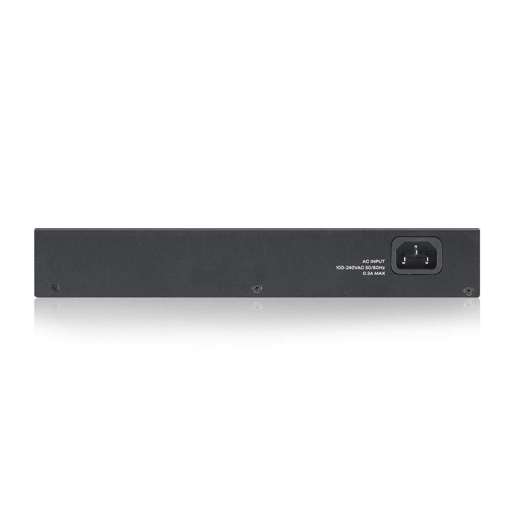 Zyxel 24-pordiline Gigabit Ethernet haldamata lüliti – ventilaatorita disain [GS1100-24E] – pakend ja tarvikud