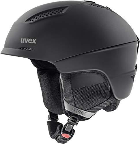 uvex ultra – vastupidav suusakiiver naistele ja meestele – individuaalselt kohandatav suurus – vahetatav sisustus – must matt – 55-59 cm