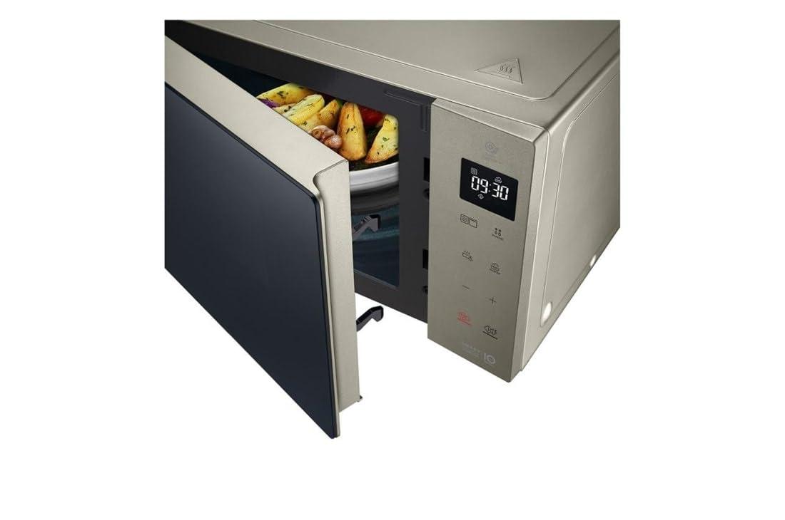 LG Electronics MH6535NBS mikrolaineahi grilliga | Smart Inverter tehnoloogia | 1000 W | 25 L | 32 automaatprogrammi | Digitaalne ekraan – pakend ja tarvikud