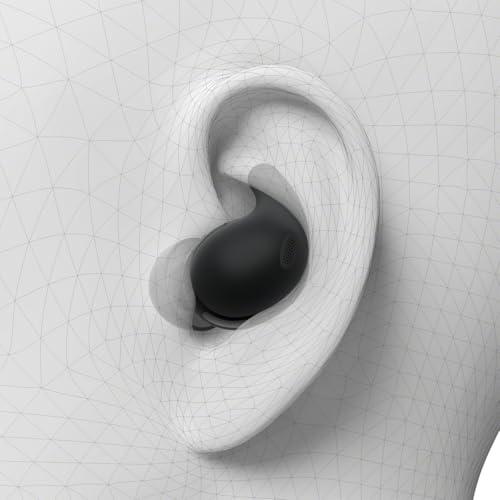Sony LinkBuds Fit – Tõeliselt juhtmevabad mürasummutavad Bluetooth-kõrvaklapid – Mugav kogu päeva, IPX4, ümbritseva heli režiim, 21h aku kestvus, multipoint-ühendus, iOS & Android – Must – pilt 17