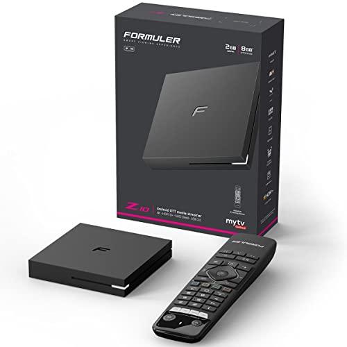 Formuler Z10 4K Ultra HD Android 10 IP-vastuvõtja (60fps, HDR10+, kaheribaline WiFi, LAN, Bluetooth 5.0, USB 3.0, HDMI, 2 GB RAM & 8 GB välkmälu, Widevine L1 & L3, OTT meediamängija, must) – pilt 9