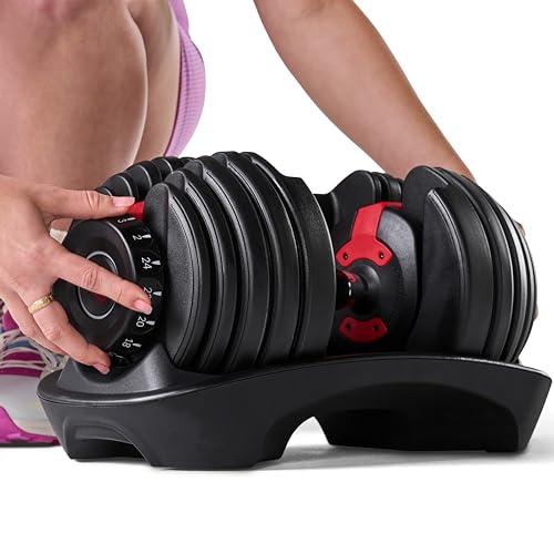 Bowflex Unisex Täiskasvanute SelectTech 552i Hantel, Must/Punane, Üks suurus EU – pilt 11