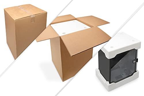 DIGITUS Võrgukapp 10-tolline – 9HE – Seinale kinnitatav – HxBxT 464x312x300mm – Kandevõime 30kg – Kasutussügavus 240mm – Must – pilt 7