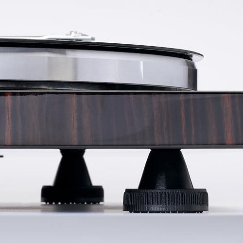Lenco LBT-188 Plaadimängija – Bluetooth-plaadimängija – Rihmülekanne – 2 kiirust 33 ja 45 p/min – Anti-Skating – Vinüülplaatide digitaliseerimine MP3-ks – Tumepruun, LBT-188 WA, Pähkel – pilt 11