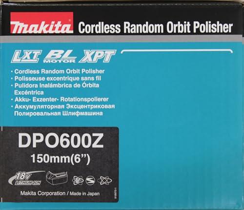 Makita DPO600Z akutoitega ekstsentriline poleermasin 18V (ilma akuta, ilma laadijata) – pilt 18