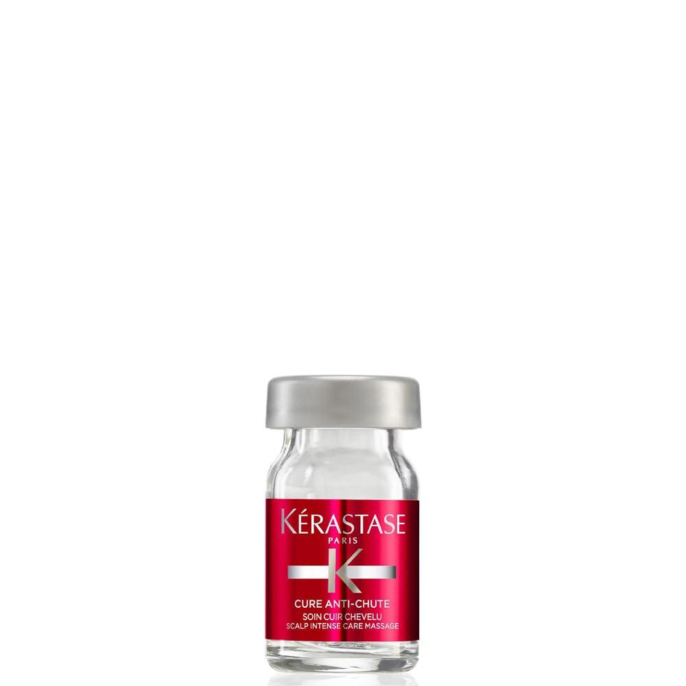 Kérastase intensiivne juuksehooldus kõikidele juuksetüüpidele – Juuste kasvu ja tugevdamise jaoks, Cure Anti-Chute X42 juuksehooldus, Spécifique, 42 x 6 ml