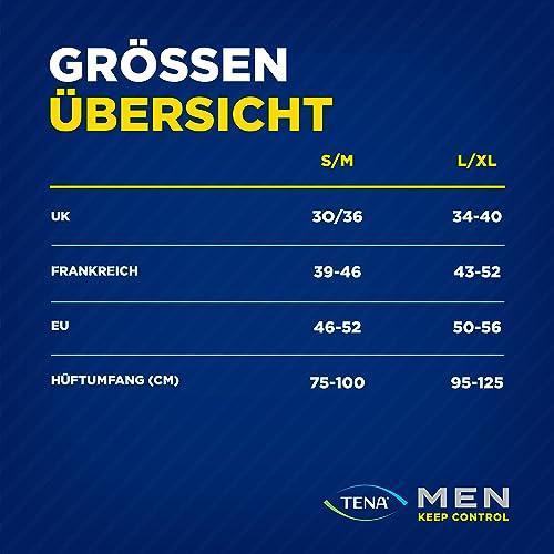 TENA MEN Active Fit Pants Plus – 48 tk kuupakendis (4 x12) – meeste ühekordsed aluspüksid – keskmise kuni tugeva uriinipidamatuse korral – suurus M – pilt 12