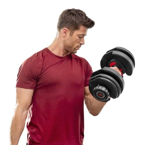 Bowflex Unisex Täiskasvanute SelectTech 552i Hantel, Must/Punane, Üks suurus EU – pilt 12