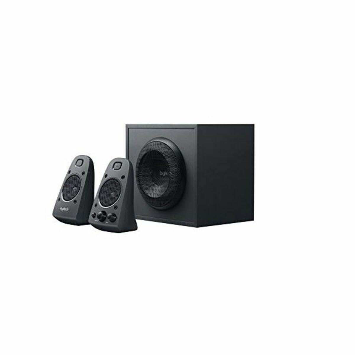 Logitech Z625 2.1 Kõlarisüsteem Subwooferiga, THX-sertifikaat, 400 W tippvõimsus, 3,5 mm sisend, RCA & Optiline Sisend, EL pistik, PC/TV/Tablet/PS4/Xbox/Wii – Must – pilt 7
