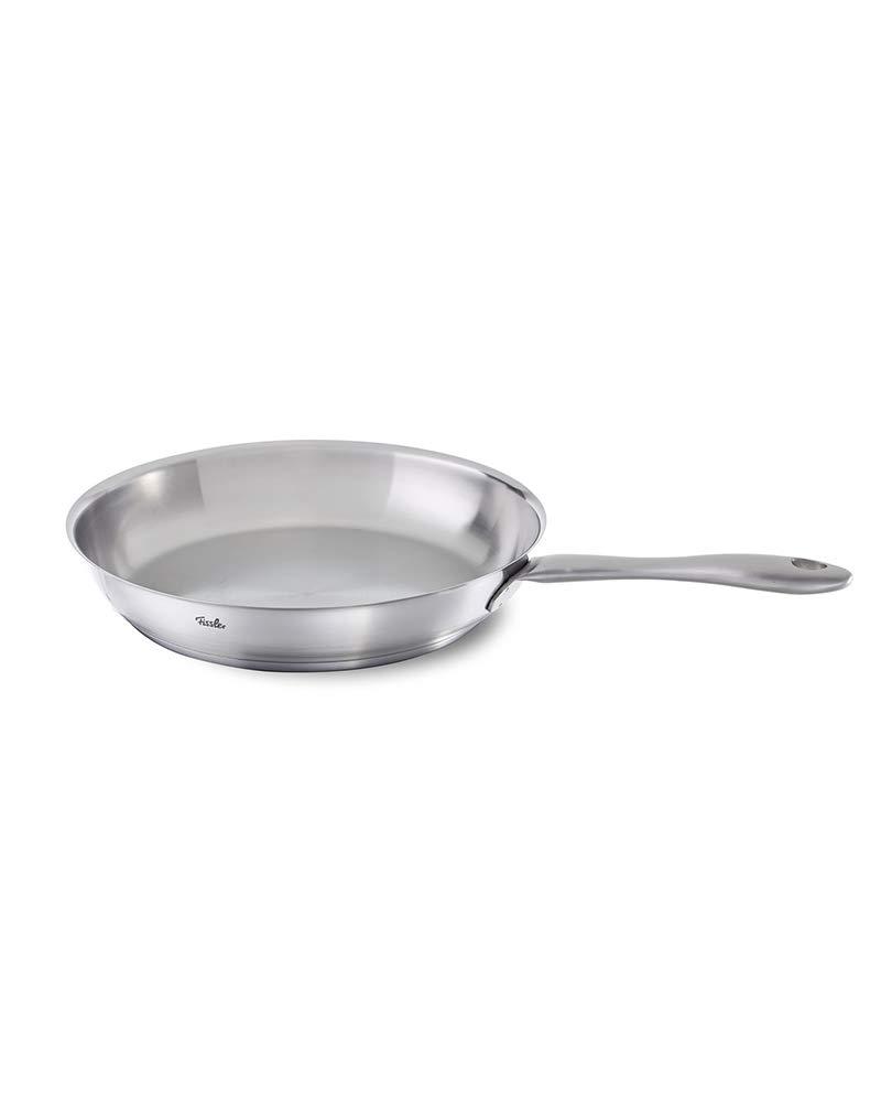 Fissler Catania / Roostevabast terasest pann (Ø 24 cm), katmata käepidemega praepann, hautamispann, ideaalne krõbedaks praadimiseks, sobib kõikidele pliiditüüpidele – ka induktsioonile