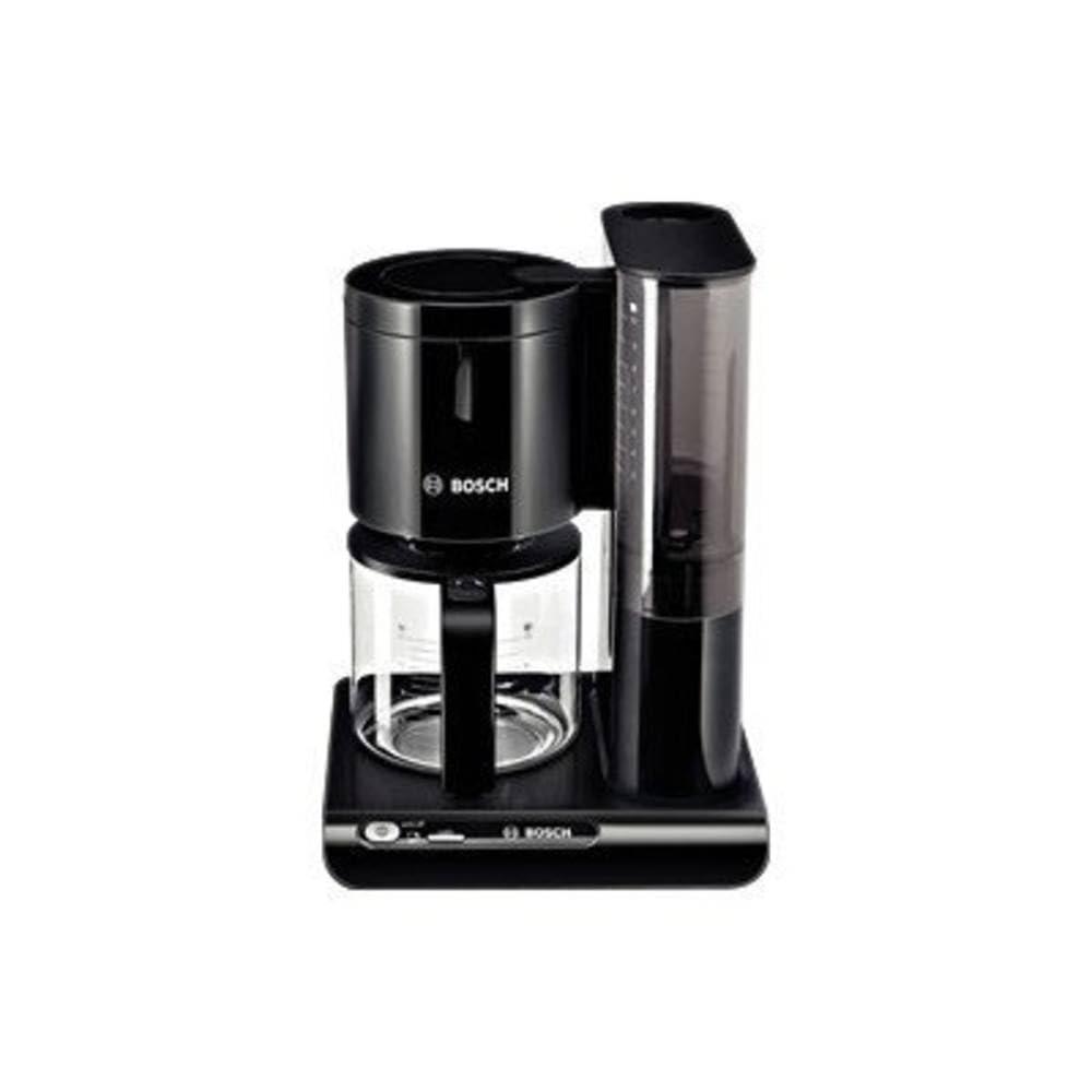 Bosch Styline TKA8013 filterkohvimasin, Aroma Sensor, 1,25 L aroomikaitsega klaaskann, 10-15 tassi, automaatne väljalülitus, katlakivieemaldussüsteem, tilgalukk, pööratav filtrikandja, 1160 W, must