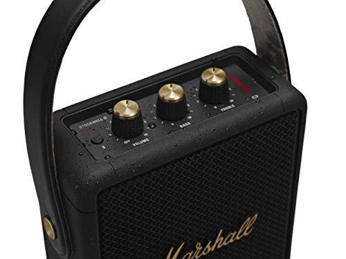 Marshall Stockwell II kaasaskantav Bluetooth-kõlar – Must ja Messing – pilt 8
