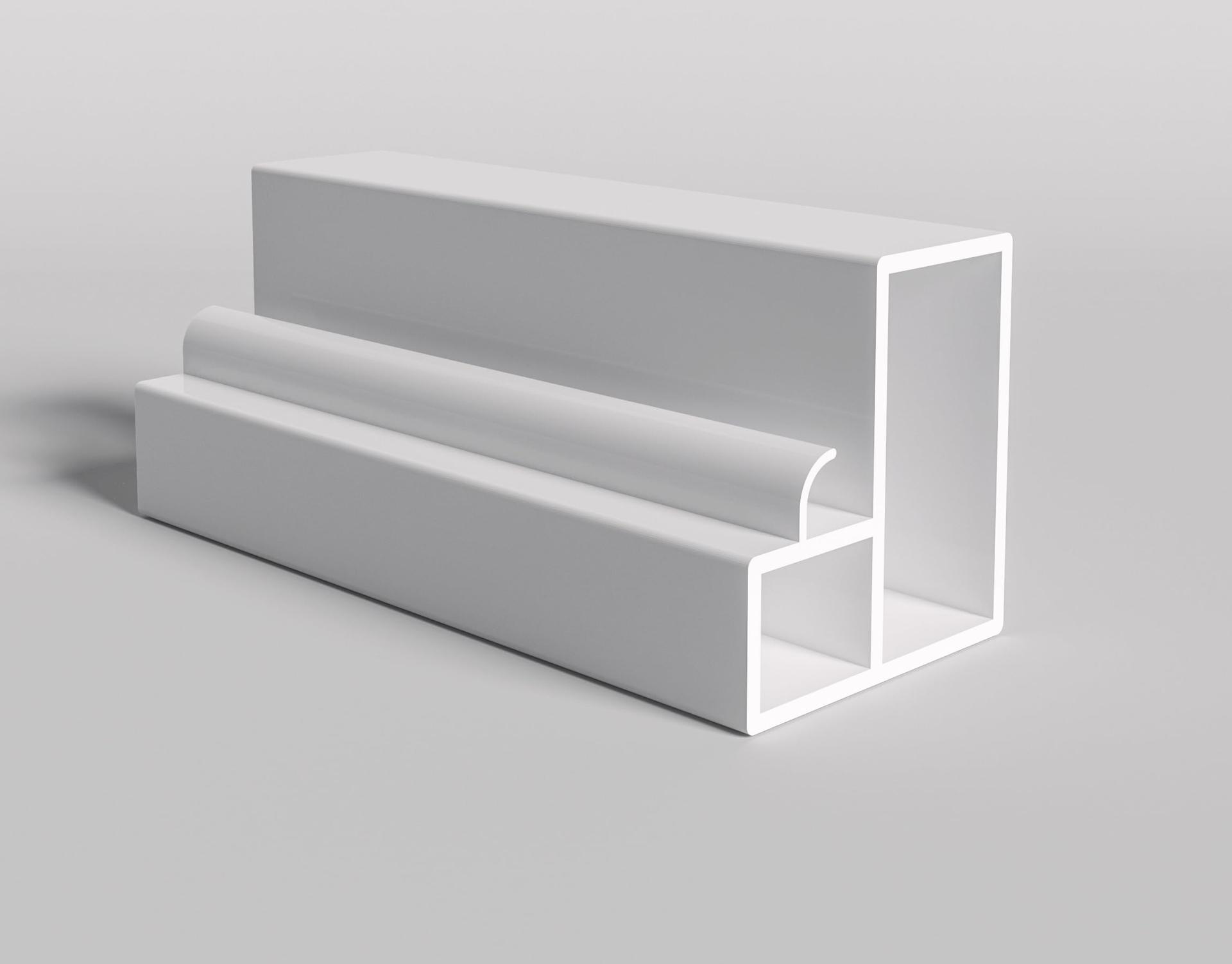 FORTE BXF121001 Dušisein Flex 100 x 185 cm PVC, Valge, 100-80 CM – pilt 6