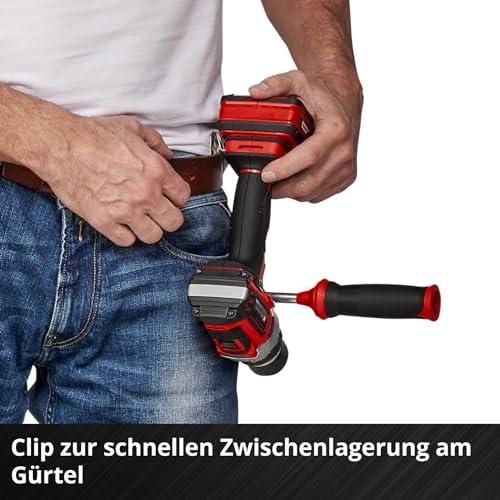 Einhell Professional akuga puurtrell TP-CD 18/60 Li BL – Solo Power X-Change (Li-Ion, 18 V, harjadeta mootor, 13 mm metallist kiirkinnitusega padrun, 2-käiguline käigukast, ilma aku ja laadijata) – pilt 8