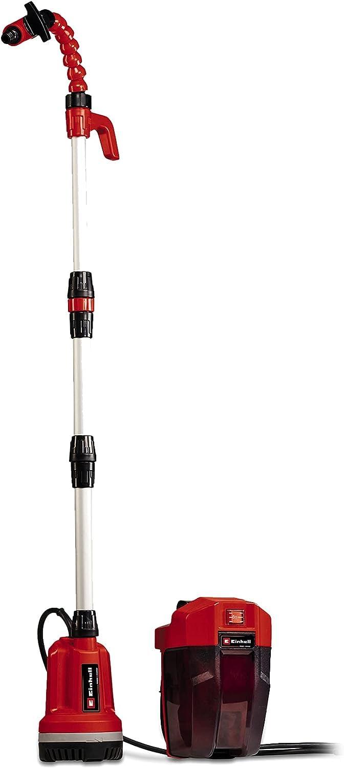 Einhell aku-sukelduspump/Regenveepump GE-PP 18 RB Li-Solo Power X-Change (18 V, maksimaalne surve 2 bar, kuni 3.000 L/h, paindlik akukarp, ilma akuta)