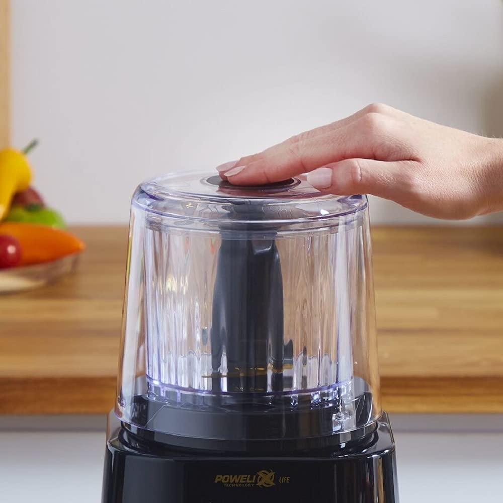 Moulinex La Moulinette Ultimate, elektriline hakkija, 350 g / 550 ml mahutavus, 5 funktsiooni, 1000 W, must, DP810810 – detailne vaade