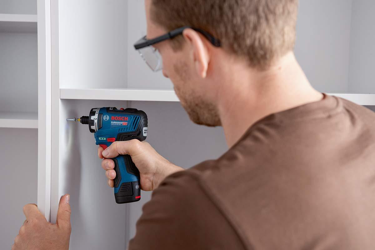 Bosch Professional 12V süsteemi akuga trell-kruvikeeraja GSR 12V-35 HX (ilma aku/laadijata) – pakend ja tarvikud
