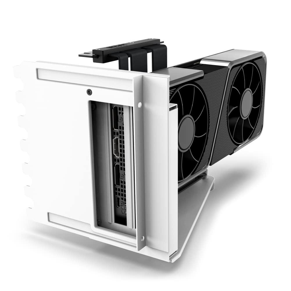 Nzxt vertikaalne GPU-kinnitussüsteem – AB-RH175-W1 175 mm PCIe 4.0x16 Riser-kaabel – vastupidav terasest GPU-hoidik