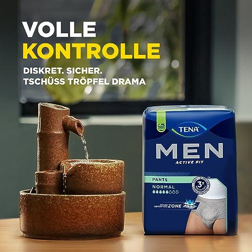 TENA MEN Active Fit Pants Plus – 48 tk kuupakendis (4 x12) – meeste ühekordsed aluspüksid – keskmise kuni tugeva uriinipidamatuse korral – suurus M – pilt 11