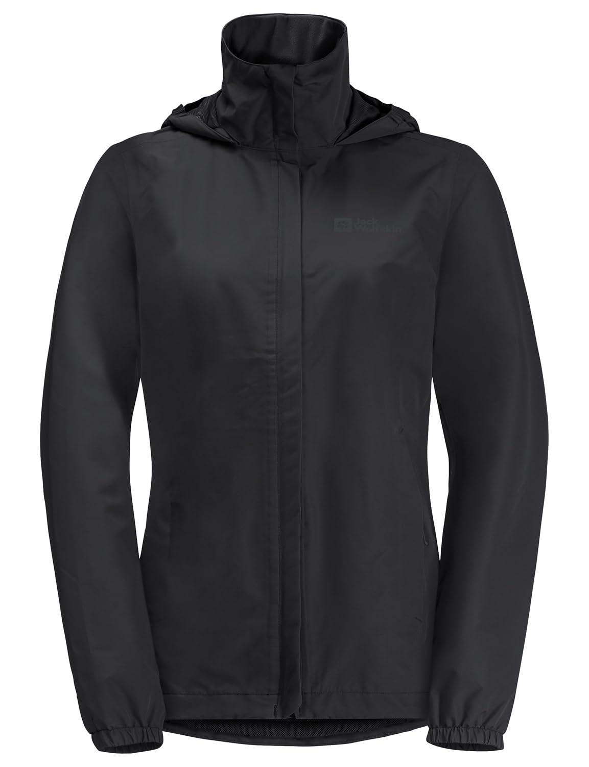Jack Wolfskin naiste Stormy Point 2L jakk, must, L EU – pilt 8