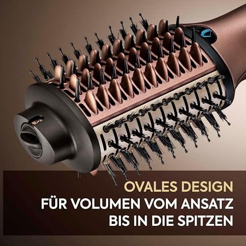 BaByliss Air Power Volume soenguhari – 2-in-1 kuumaõhuhari ja sirgendushari, Anti-Frizz ioontehnoloogia, kauakestev volüüm, professionaalne 1000W föönihari, AS95E – pilt 11