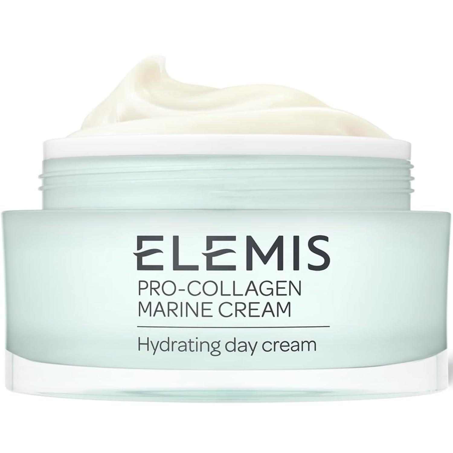 Elemis Pro-Collagen Marine Kreem, Anti-Kortsude Igapäevane Näoniisutaja, Niisutav Ultra-Kerge Geel-Kreem, Siledaks, Säravaks ja Nooruslikuks Nahaks, Sobib Kõigile Nahatüüpidele, 100 ml