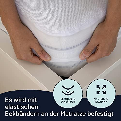 Imetec Scaldasonno Adapto Maxi Elektriline Soojendav Madratsikate, 195×90 cm, Reguleeritav Temperatuur, Kiire Kuumenemine, Hüpoallergeenne Kangas – pilt 11